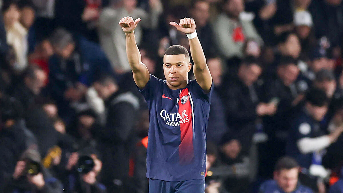 El delantero francés del Paris Saint-Germain Kylian Mbappé - AFP/FRANCK FIFE