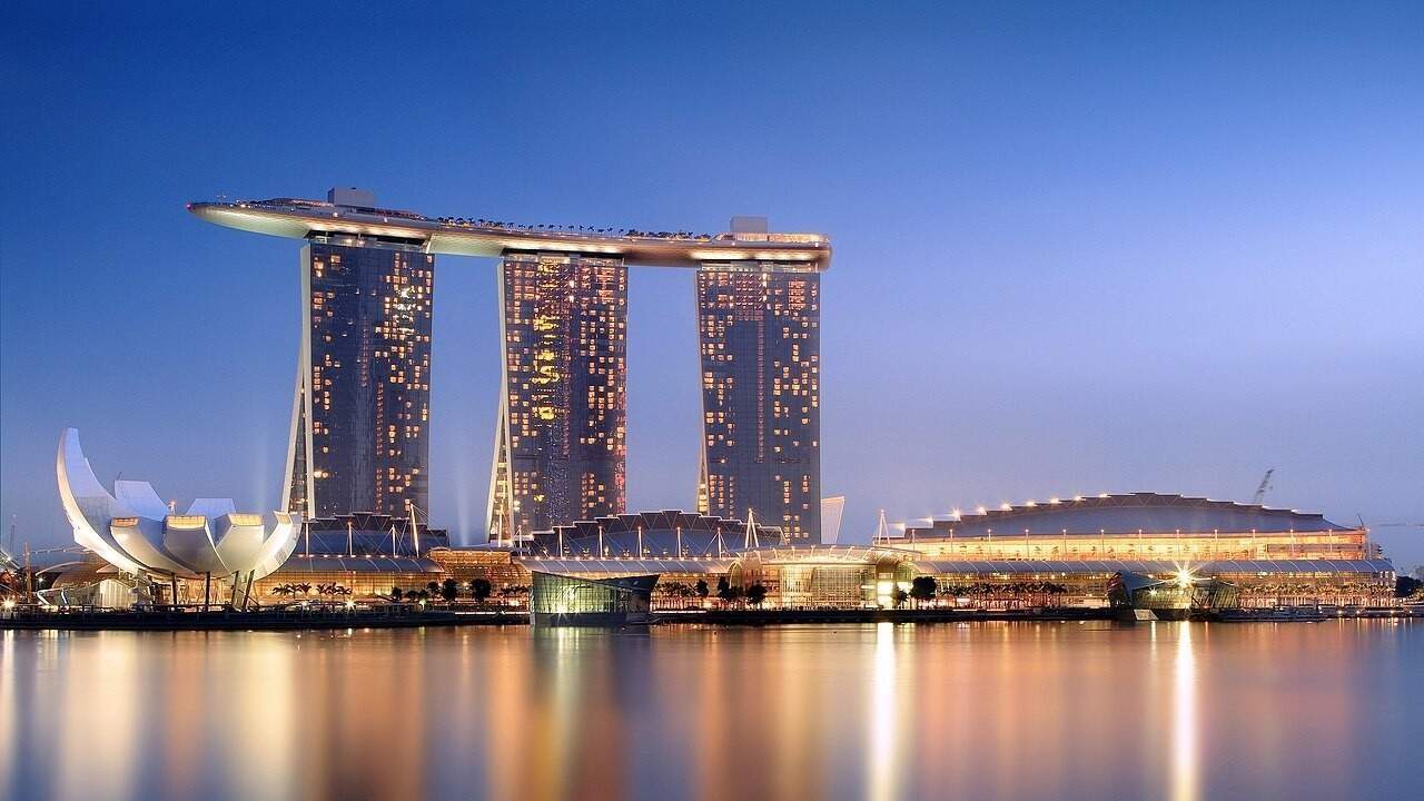 Singapur, Marina Bay