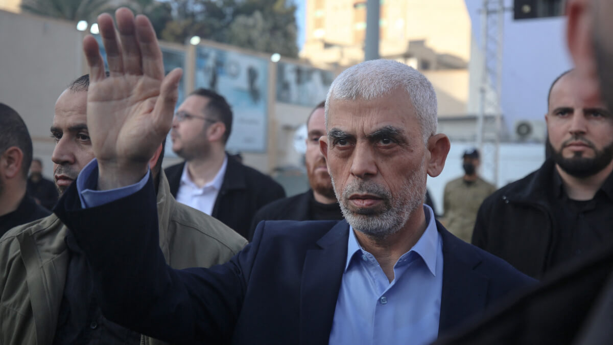 Yahya Sinwar, jefe de Hamas en la Franja de Gaza- MAJDI FATHI / NurPhoto / NurPhoto vía AFP