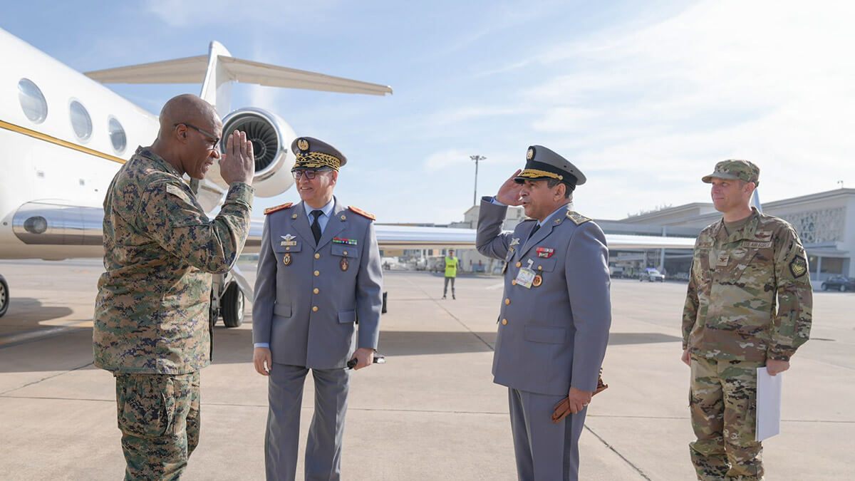 Visita de Michael Langley a Marruecos - PHOTO/FILE