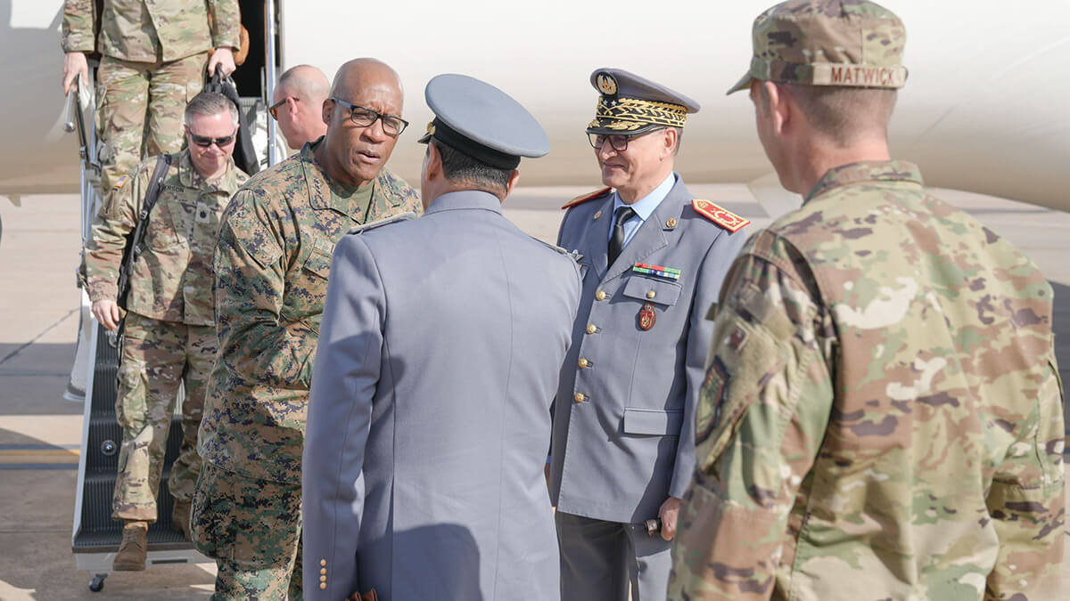 Visita de Michael Langley a Marruecos - PHOTO/FILE