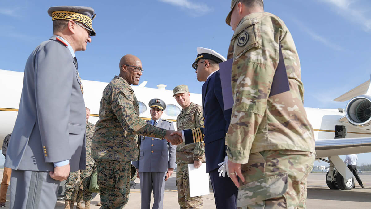 Visita de Michael Langley a Marruecos - PHOTO/FILE