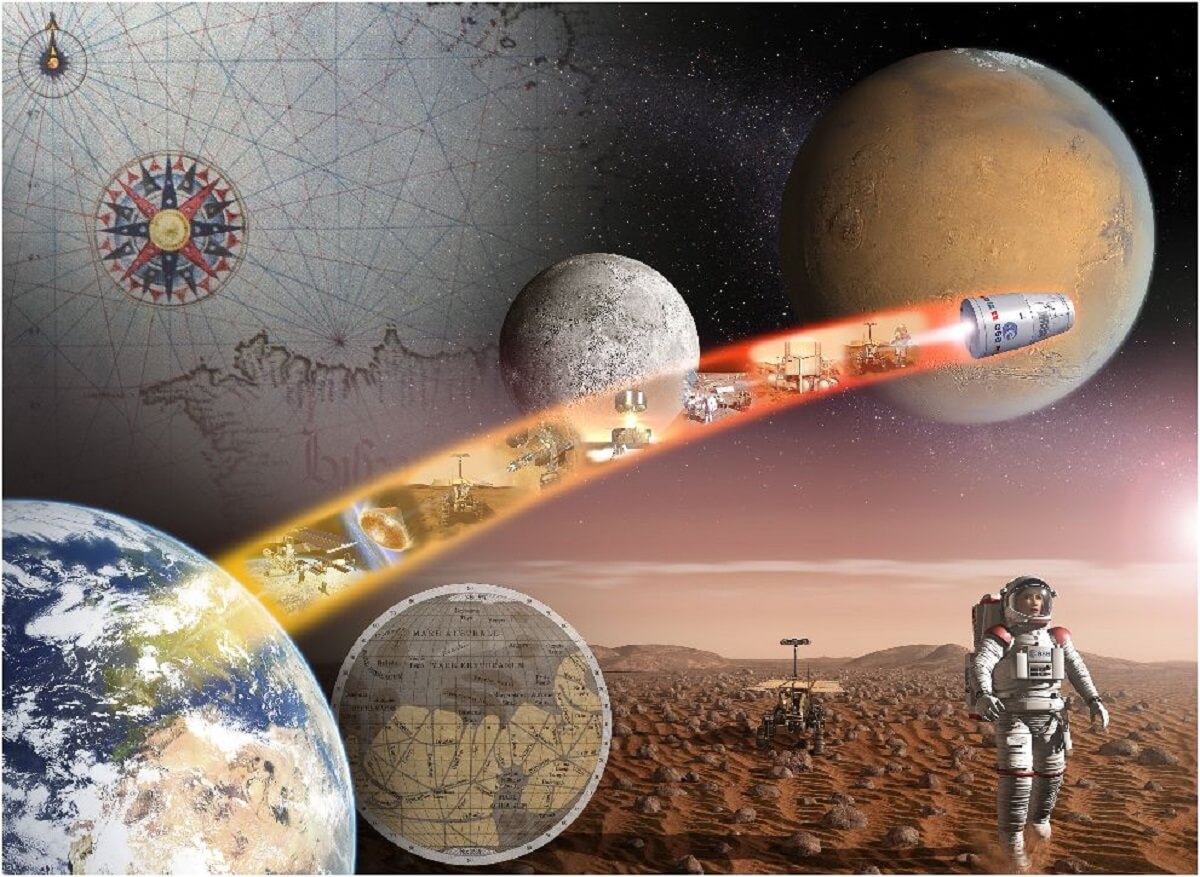 Los Acuerdos Artemis propugnan que las futuras misiones de explotación del cosmos se dediquen a fines pacíficos, que las naciones que participen eviten conflictos y caso de emergencias proporcionen asistencia - PHOTO/ESA
