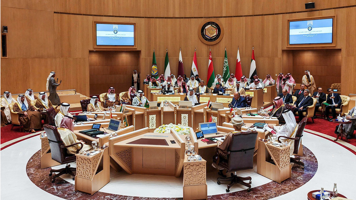 General view of GCC Foreign Minister's meeting in Riyadh, Saudi Arabia, March 3, 2024. REUTERS/Mohammed Benmansour