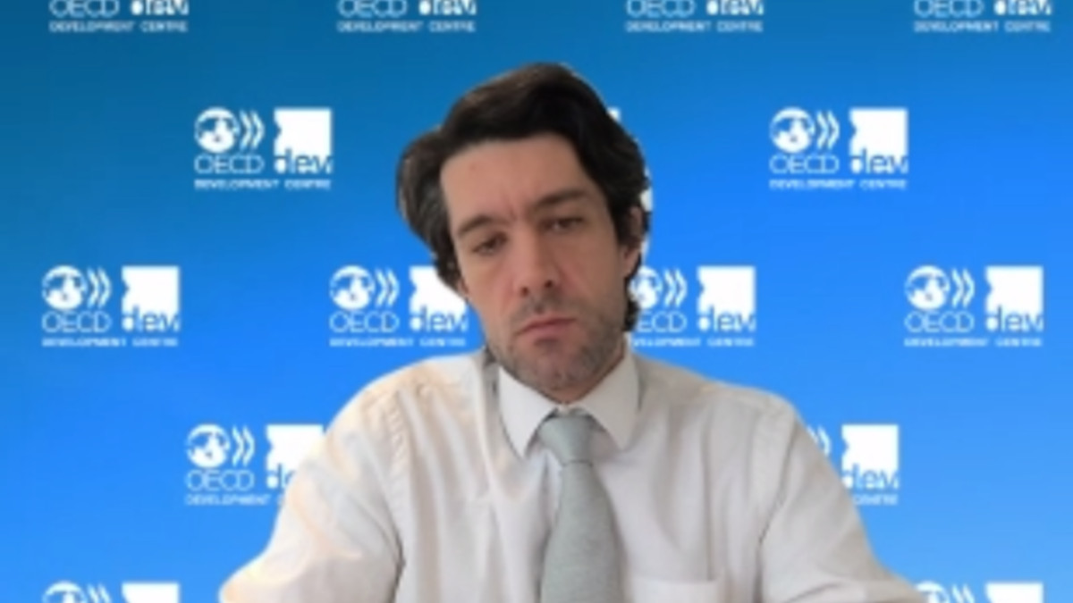 Arthur Minsat, jefe de la Unidad para África y Oriente Medio y Economista Principal de la OCDE -PHOTO/ONE AFRICA FORUM
