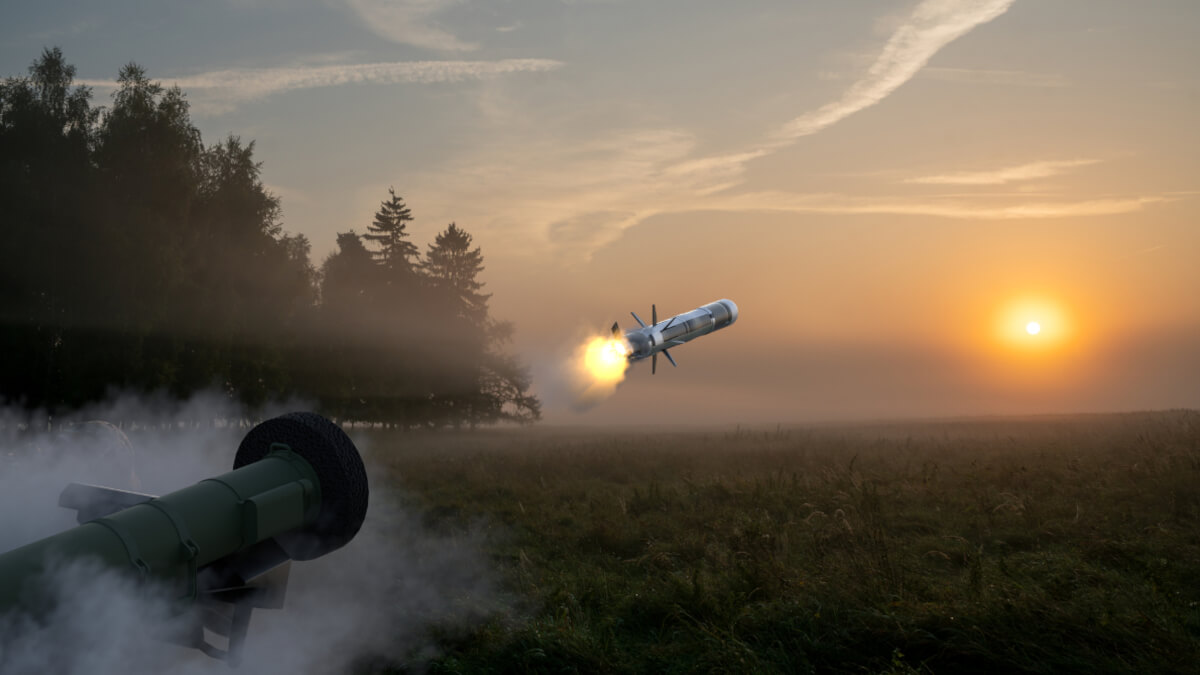 <a data-cke-saved-href="https://depositphotos.com/es/?/" href="https://depositphotos.com/es/?/">Depositphotos </a>- Lanzamisiles Javelin