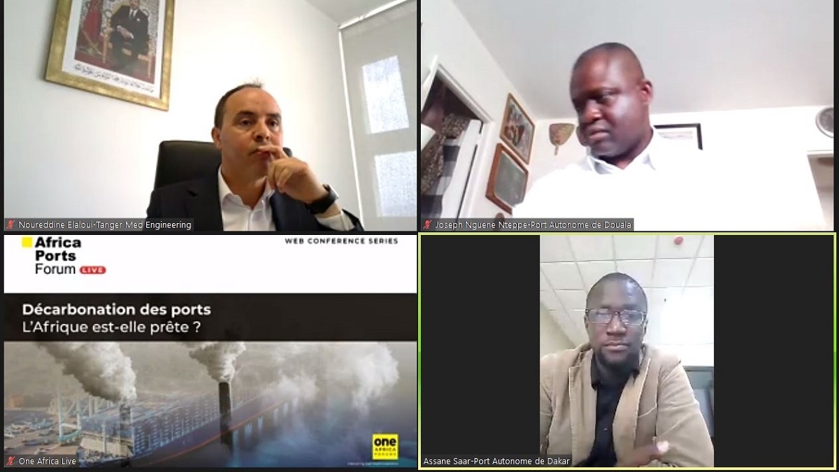 Evento "Descarbonización de los puertos ¿Está África preparada?”