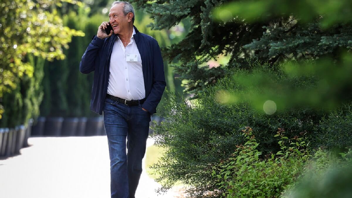 Nassef Sawiris - Photo by Kevin Dietsch/GETTY IMAGES NORTH AMERICA/Getty Images vía AFP