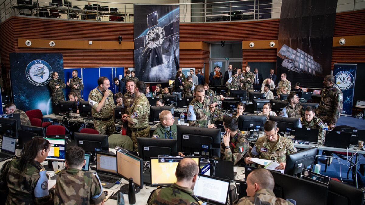 Los 140 participantes del país anfitrión y otras 15 naciones se han sumergido durante 12 días en una situación de guerra generalizada en los dominios terrestre, naval, aéreo, ciber y espacial - PHOTO/Morgane Valle-Armée Air Espace