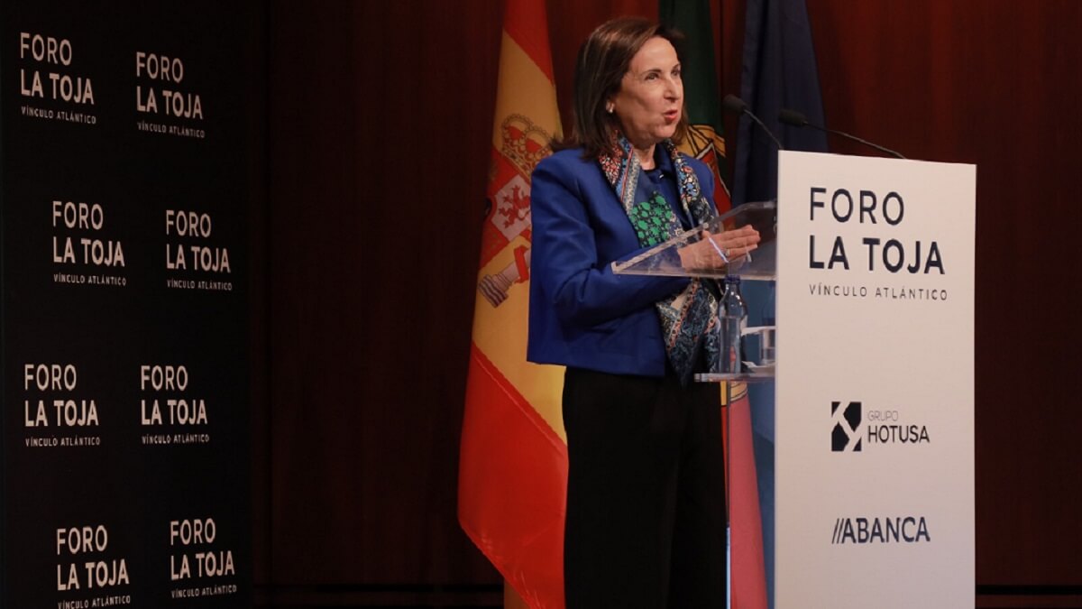 Margarita Robles Foro La Toja