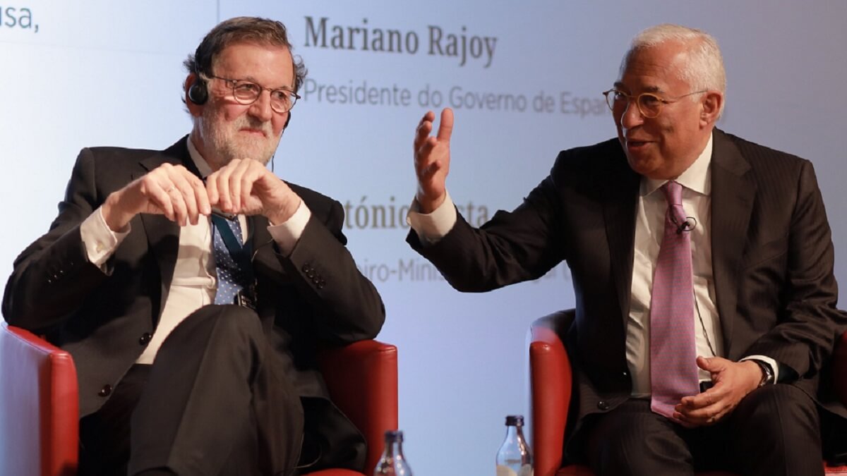 Mariano Rajoy y António Costa Foro La Toja