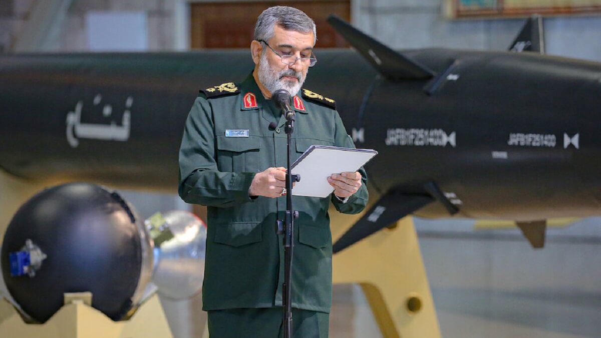 El jefe de Estado Mayor de las Fuerzas Armadas de Irán, general Mohamed Bagheri, fue consciente de que SBIRS iba a interceptar gran parte de sus misiles - PHOTO/República Islámica de Irán