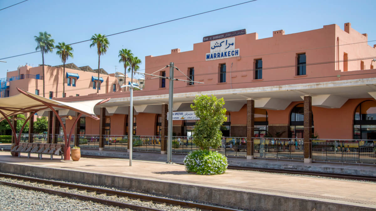 <p>Estación de tren de Marrakech, Marruecos - <a data-cke-saved-href="https://depositphotos.com/es/?/" href="https://depositphotos.com/es/?/">Depositphotos</a></p>