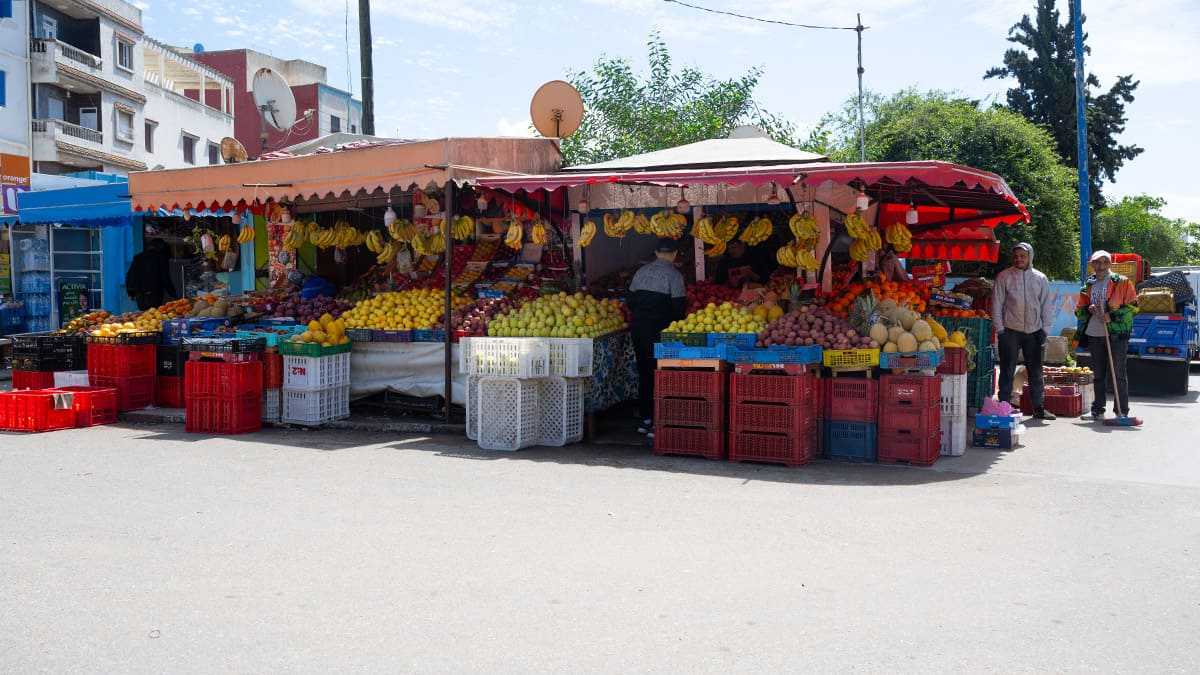 Mercado de frutas, verduras y especias locales en Marruecos - PHOTO/ATALAYAR