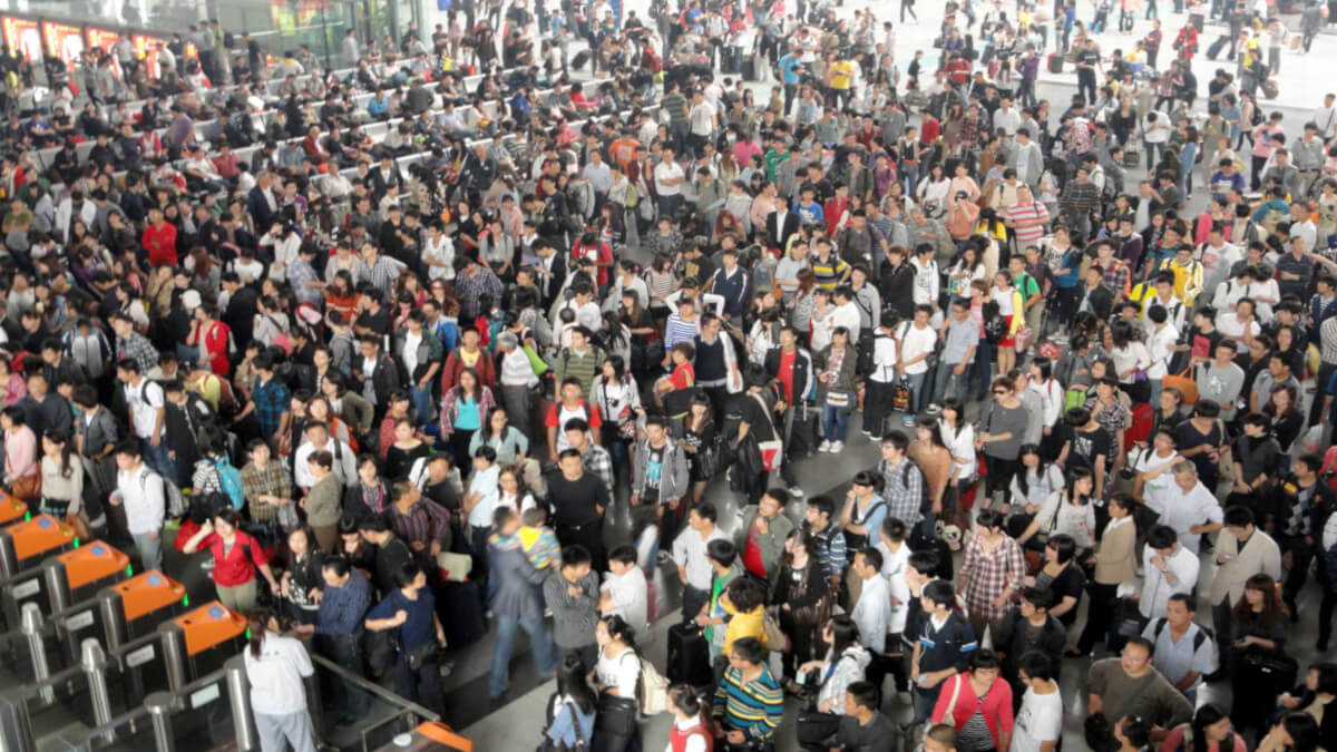 El problema de la superpoblación en China es uno de los principales quebraderos de cabeza del Gobierno chino - <a data-cke-saved-href="https://depositphotos.com/es/?/" href="https://depositphotos.com/es/?/">Depositphotos</a>