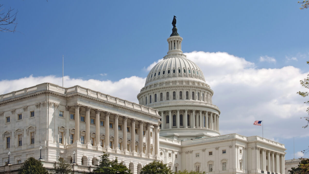 Imagen exterior del Capitolio de Washington, Estados Unidos - <a data-cke-saved-href="https://depositphotos.com/es/?/" href="https://depositphotos.com/es/?/">Depositphotos</a>