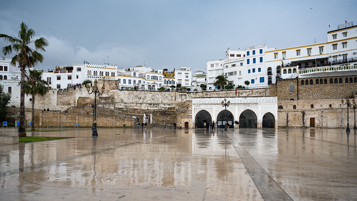 Plaza amurallada de la medina de Tánger, Marruecos <strong>- PHOTO/ATALAYAR</strong>