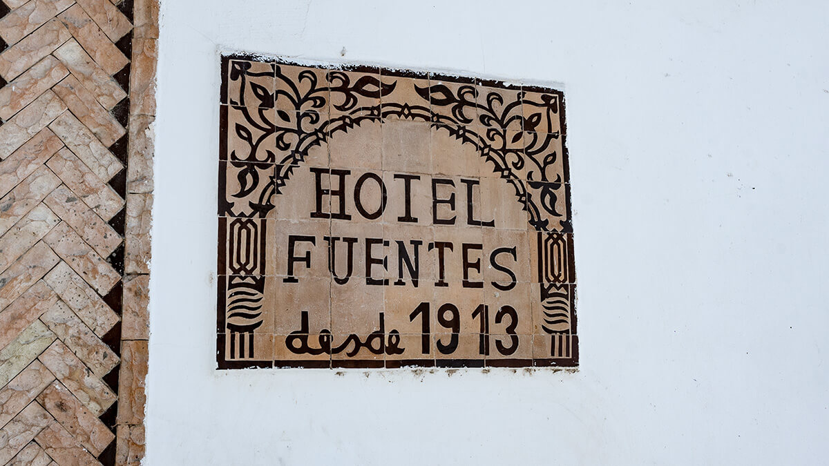 Hotel Fuentes, abierto desde 1913 en Tánger, Marruecos<strong> - PHOTO/ATALAYAR</strong>