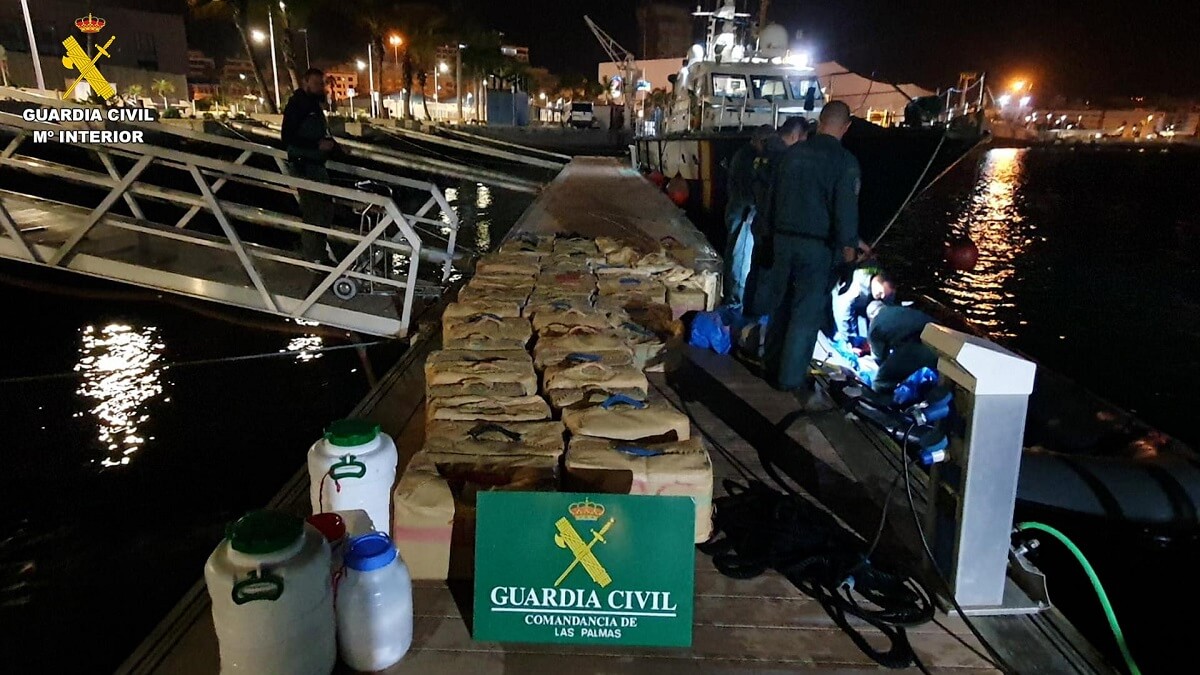 Imagen de operación antidroga de la Guardia Civil - PHOTO/MINISTERIO DEL INTERIOR