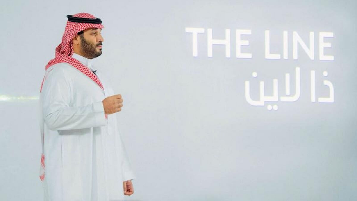 El príncipe heredero saudí Mohammed Bin Salman anuncia la construcción de la ciudad de carbono cero "La Línea" que se construirá en NEOM, en el noroeste de Arabia Saudí, el 10 de enero de 2021 – PHOTO/REUTERS