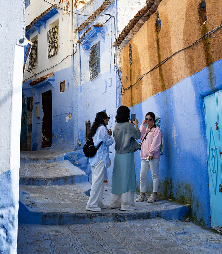 Chefchaouen, la ciudad azul, al noreste de Marruecos, se ha convertido en uno de los principales destinos turísticos de la región <strong>- PHOTO/ATALAYAR</strong>