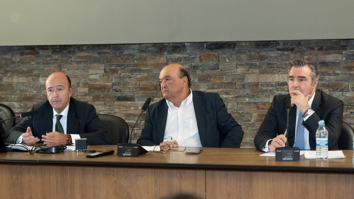 Manuel Lamela, Víctor García Nebreda y Miguel Sánchez Iniesta - PHOTO/ATALAYAR