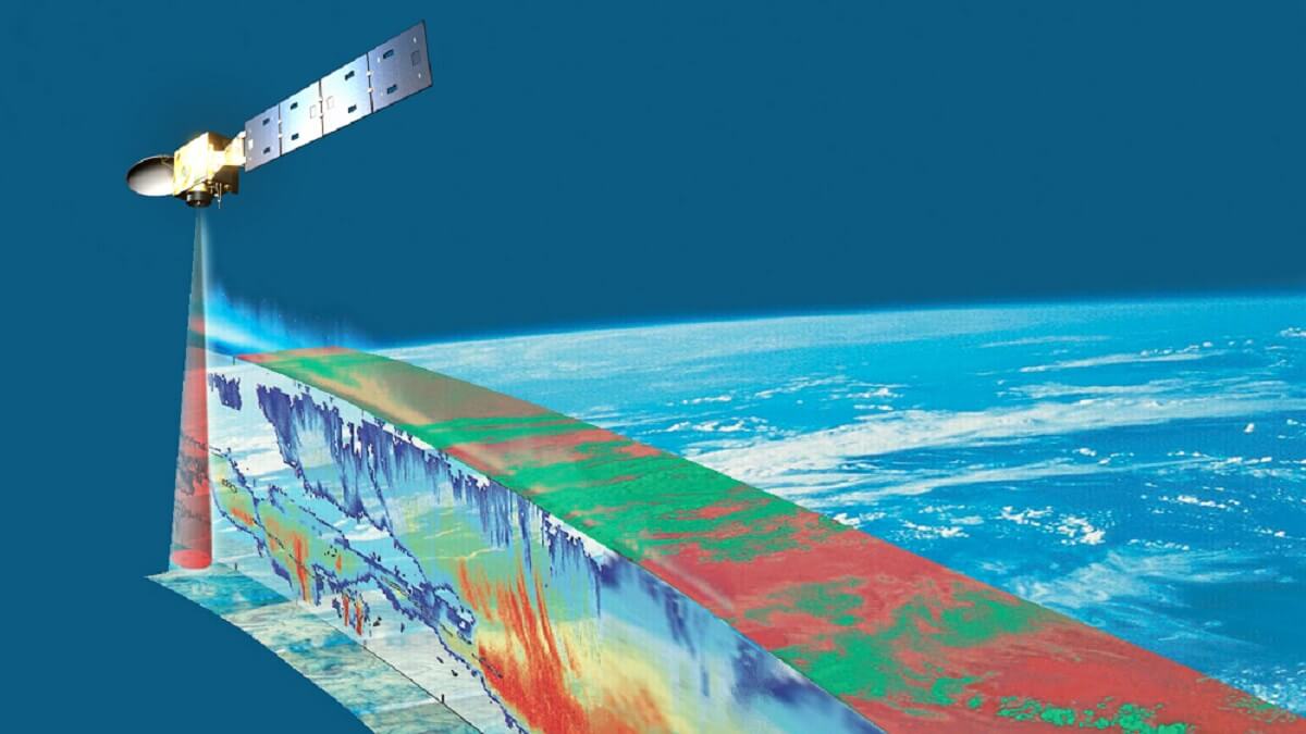 El EarthCARE es un satélite diseñado para ofrecer datos precisos que permitan conocer cómo las nubes y los aerosoles influyen en el clima de la Tierra - PHOTO/ESA-AOES Medialab
