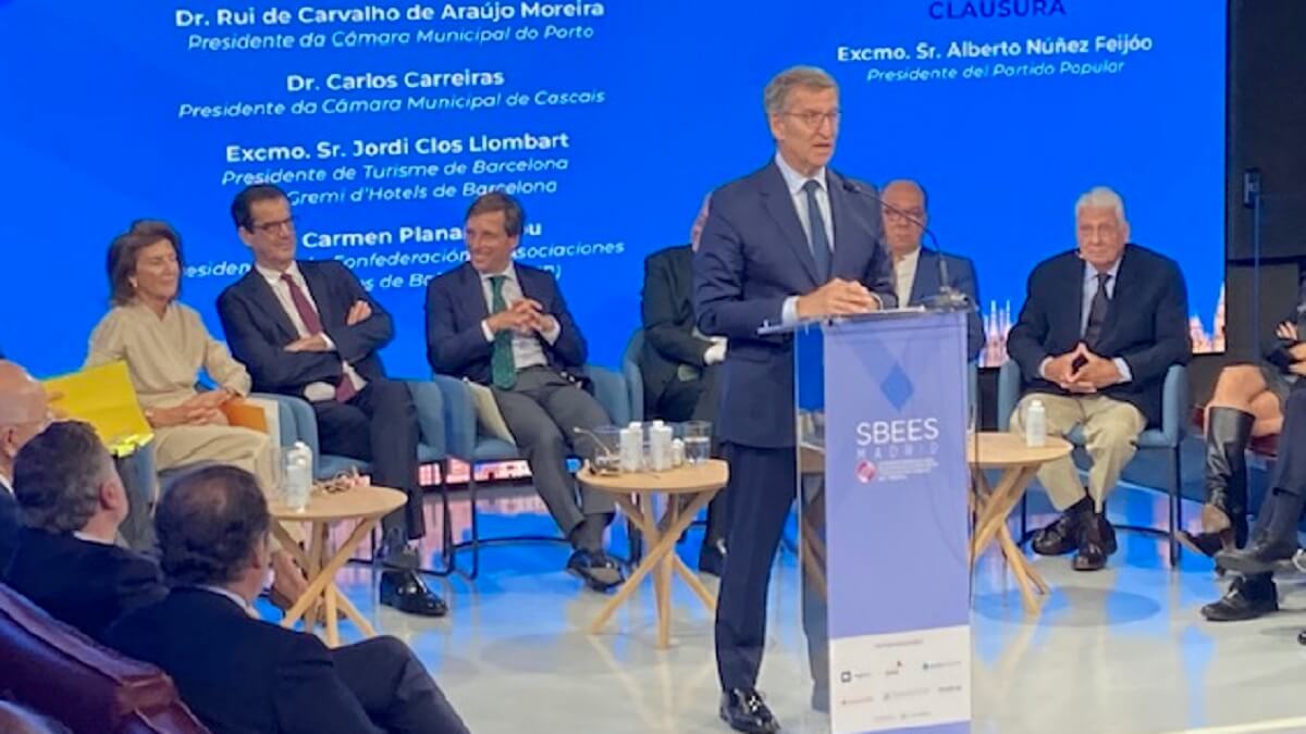 Alberto Núñez-Feijóo - El futuro del turismo en las ciudades españolas y portuguesas - All in One Caixabank, Madrid