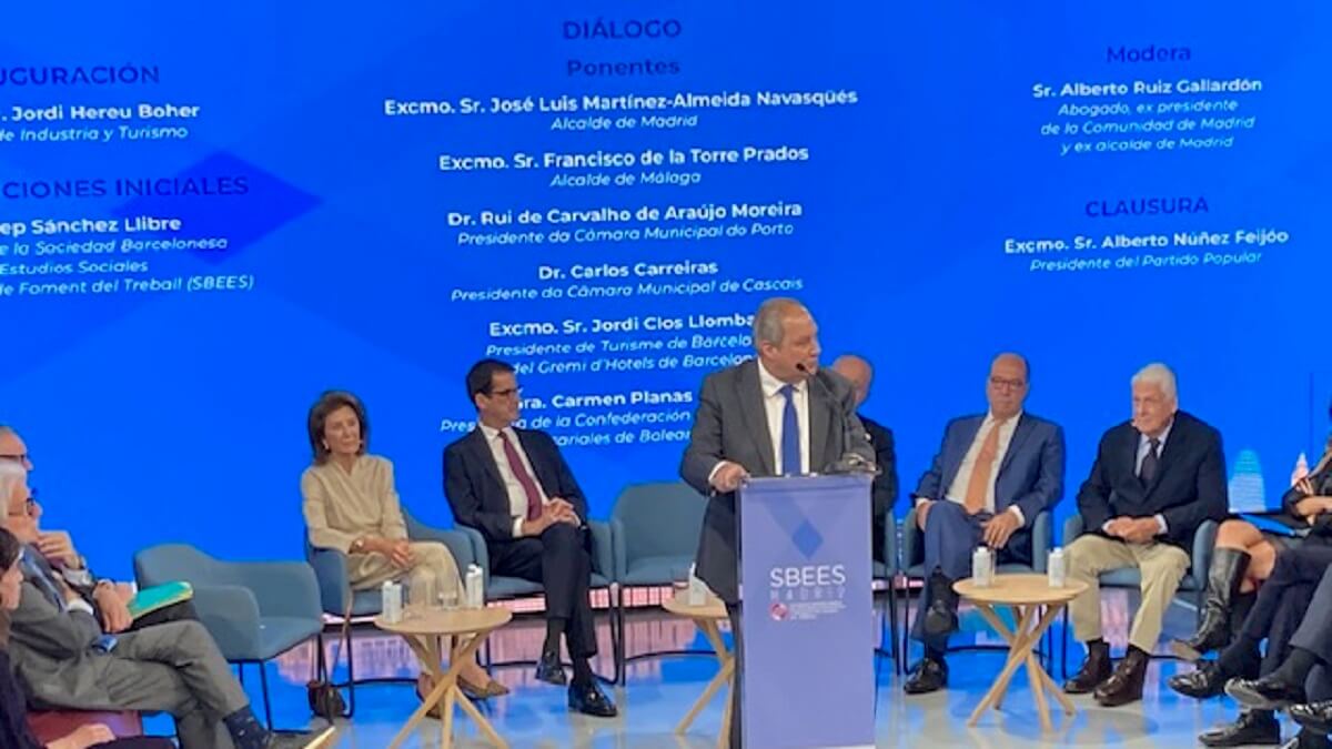 Jordi Hereu - El futuro del turismo en las ciudades españolas y portuguesas - All in One Caixabank, Madrid