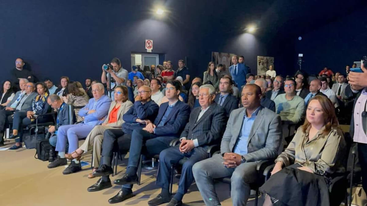 Asistentes al evento "Diálogo social para un enfoque renovado del concepto de mediación política" <strong>- PHOTO/FACEBOOK/@MIEPEEC.Maroc</strong>