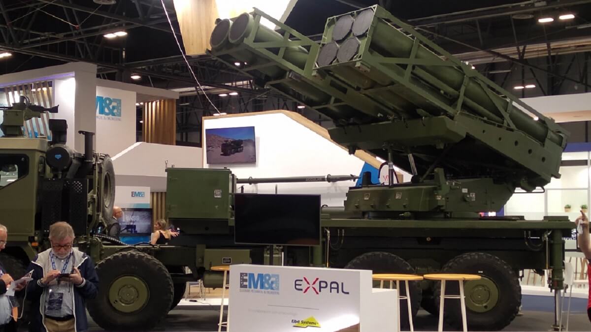 El programa SILAM se encuentra en sus primeras etapas de desarrollo en España. Tiene un alto componente de transferencia de tecnología por parte de Elbit, en especial en la puesta a punto de los cohetes - PHOTO/JPons