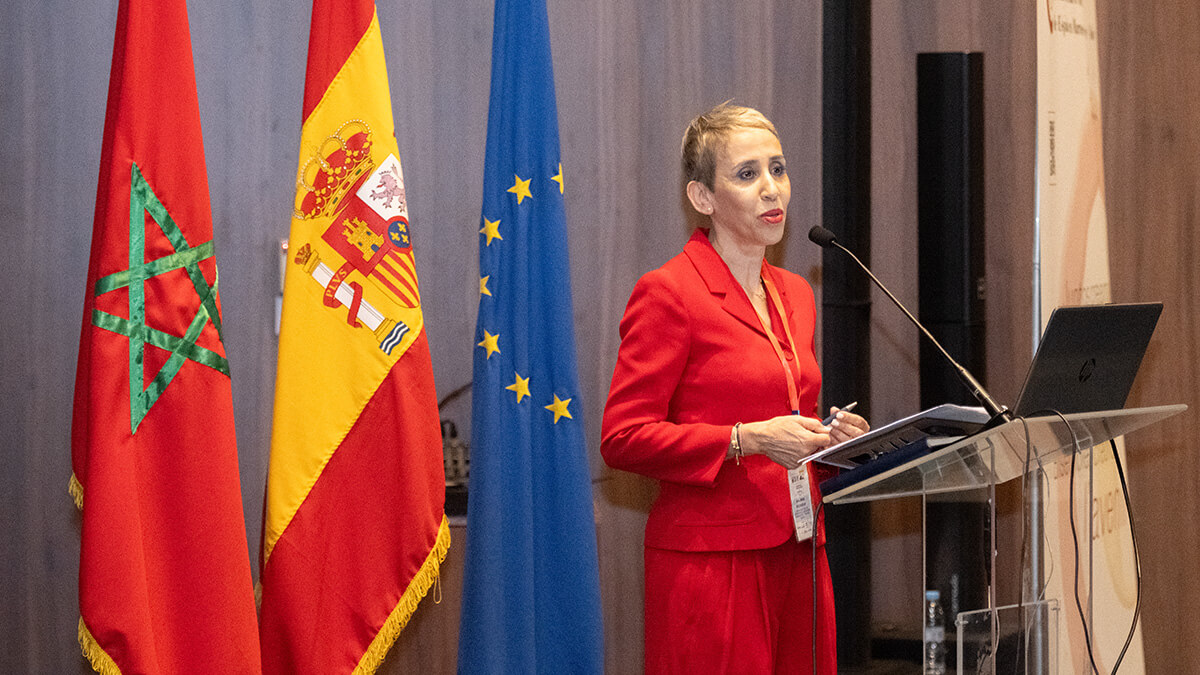 Amal Boussouf, directora de la Cámara de Comercio de España en Tánger - PHOTO/ATALAYAR