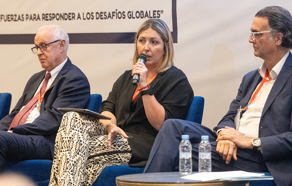 Mohamed Alamouri, Cristina Rodríguez y Jamil Ouazzani