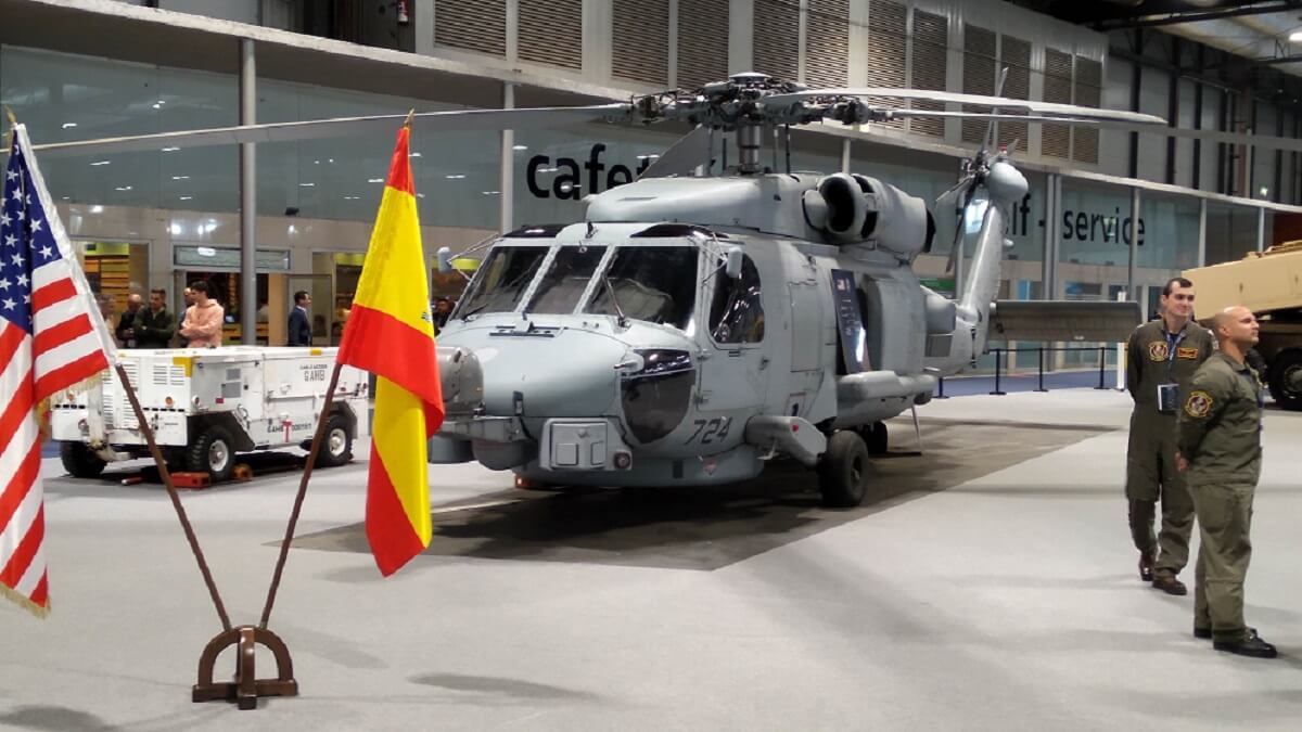 Tecnobit ya aporta su tecnología para la fabricación del helicóptero naval MH-60R con destino a todos los clientes mundiales de la aeronave - PHOTO/JPons