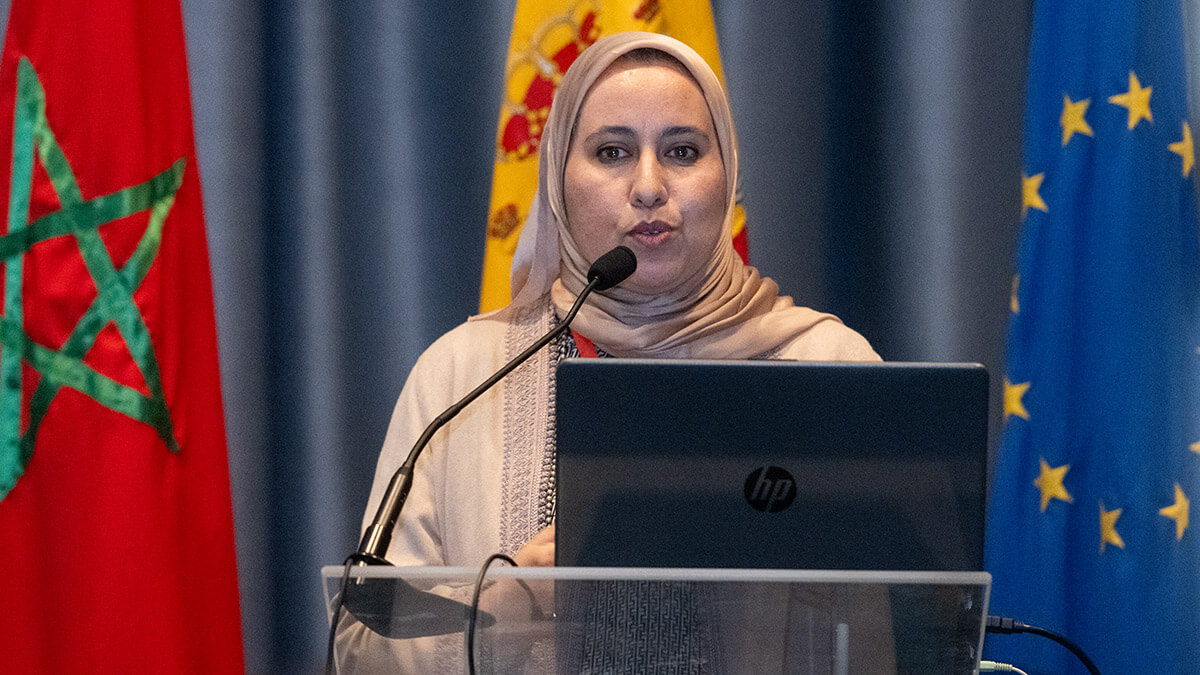 Sanae El Amrani, directora de Puertos y del Dominio Público Marítimo del Ministerio de Equipamiento de Marruecos - PHOTO/ATALAYAR
