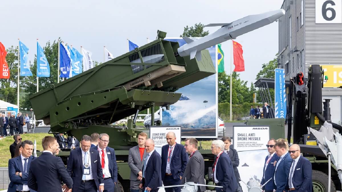 El salón ILA de Berlín es el escaparate internacional de la industria aeroespacial y de defensa de Alemania. Su edición de 2024 ha tenido lugar del 5 al 9 de junio en el aeropuerto de Schönefeld - PHOTO/Messe Berlín GmbH