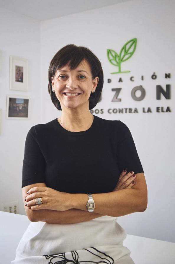 María José Arregui, presidenta de la Fundación Luzón.<br />
© Pedro Sánchez. Fundación "la Caixa"