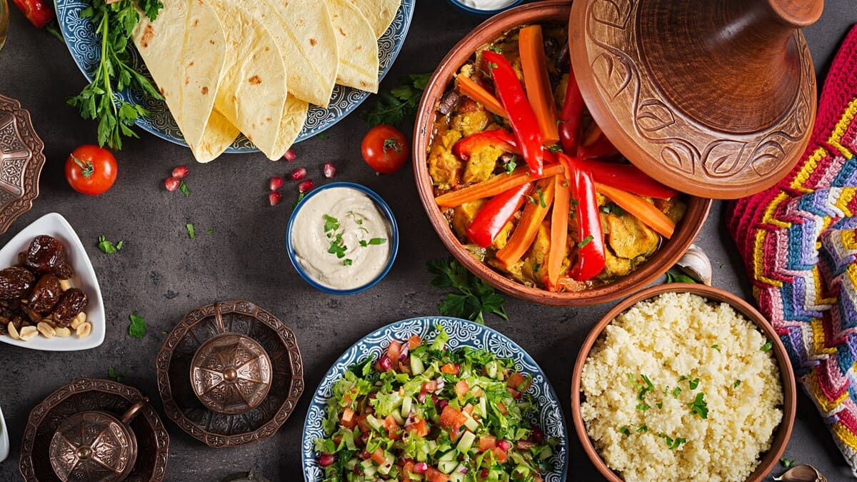 Arte culinario marroquí - <a data-cke-saved-href="https://depositphotos.com/es/?/" href="https://depositphotos.com/es/?/">Depositphotos</a>