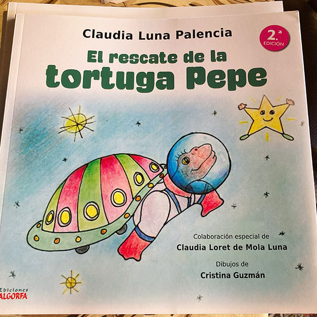 Claudia Luna Palencia "El rescate de la tortuga Pepe"