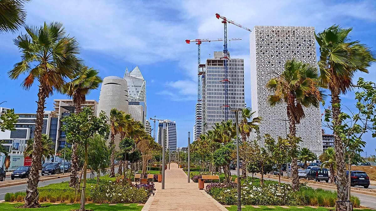 Casablanca Finance City - PHOTO/AYOUR ACHTOUK