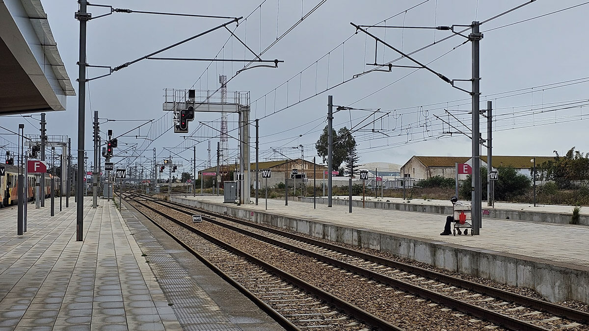 Línea de ferrocarril en Marruecos - PHOTO/ATALAYAR