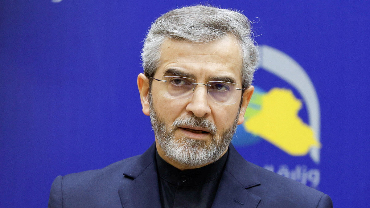 El Ministro de Asuntos Exteriores en funciones de Irán, Ali Bagheri Kani - REUTERS/THAIER AL-SUDANI