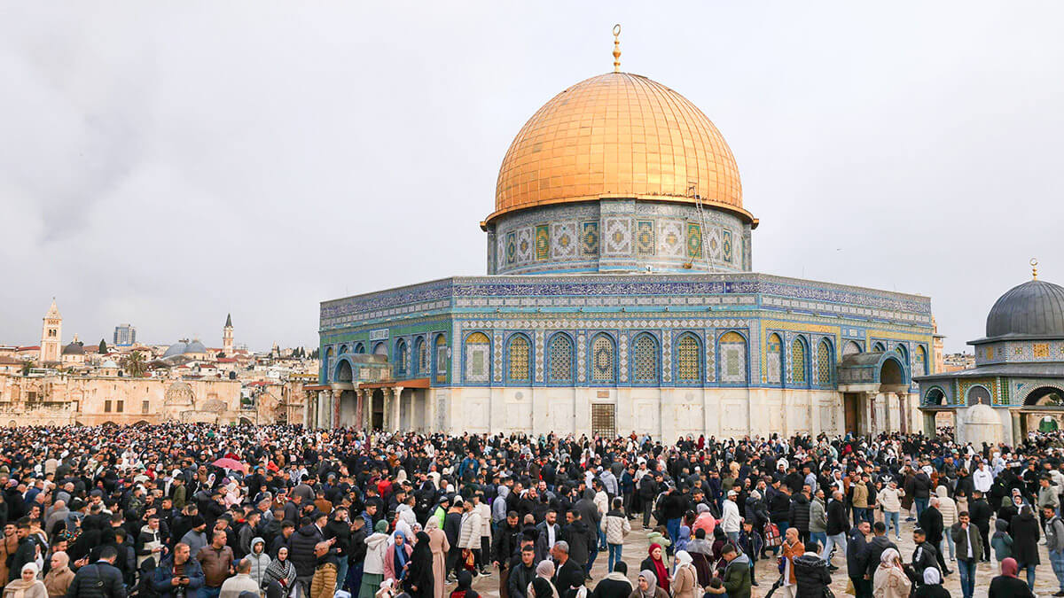 <p>Mezquita Al-Aqsa en Jerusalén - AFP/AHMAD GHARABLI</p>