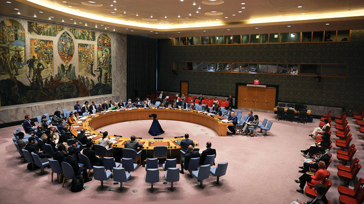 Consejo de Seguridad de la ONU en la sede de las Naciones Unidas - PHOTO/MICHAEL M-SANTIAGO/GETTY IMAGES via AFP