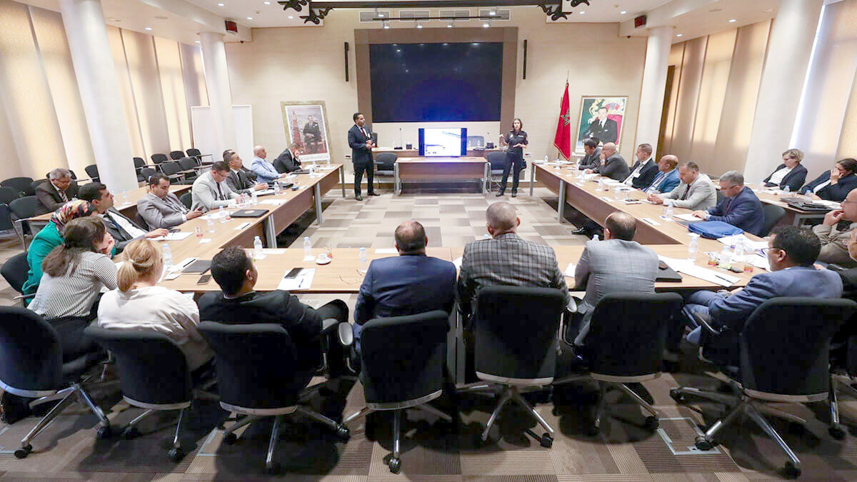 <p>Curso de formación sobre las últimas novedades en técnicas de comunicación de seguridad dirigido a los encargados de la comunicación de seguridad a nivel autonómico y central, organizado por la Dirección General de Seguridad Nacional en coordinación con la Policía Nacional de España - PHOTO/@DGSN_MAROC</p>