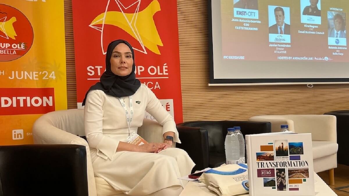 Kira Negron, presidenta del Saudi Business Council