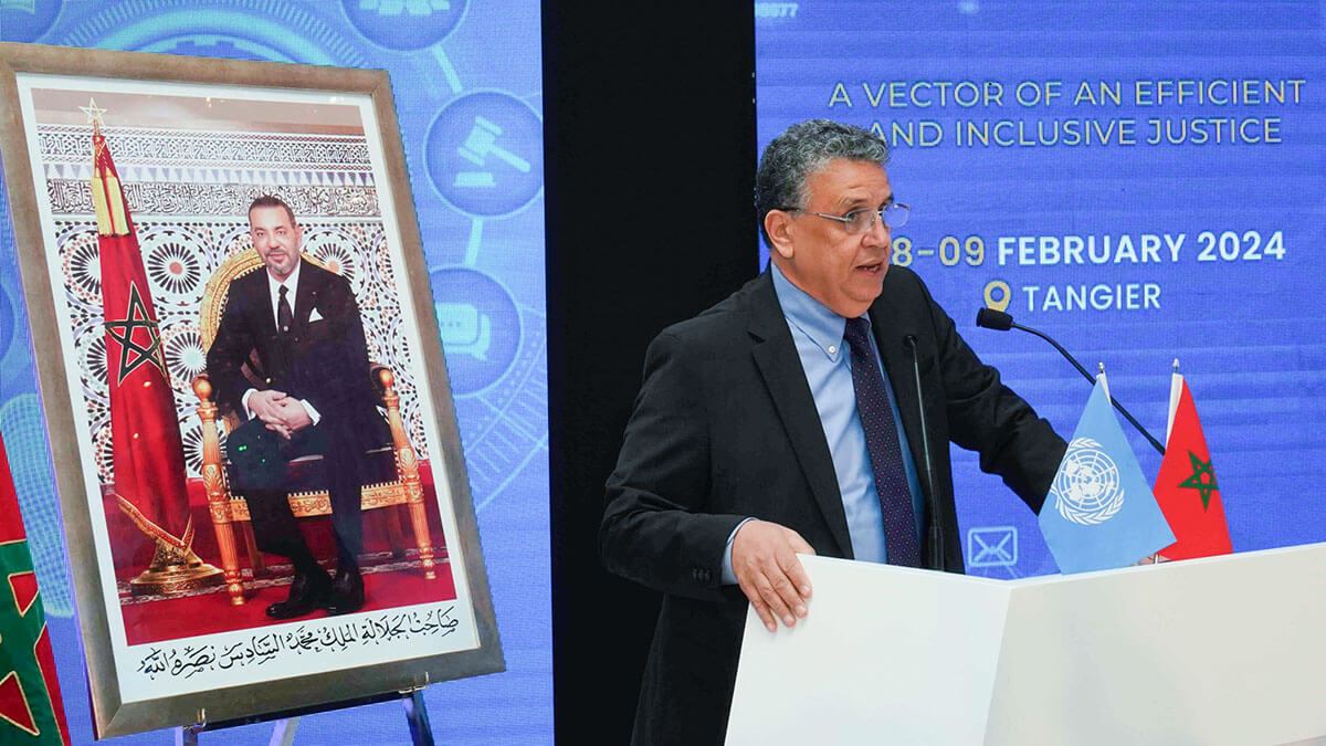 El ministro de Justicia de Marruecos, Abdellatif Ouahbi - PHOTO/ARCHIVO