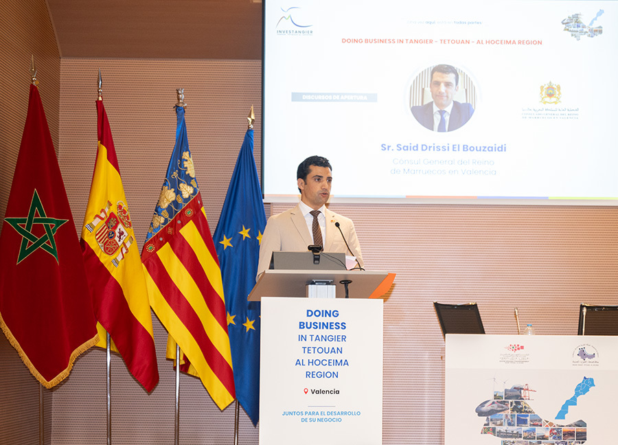 <p>Said Drissi El Bouzaidi, cónsul general del Reino de Marruecos en Valencia - PHOTO/ATALAYAR </p>