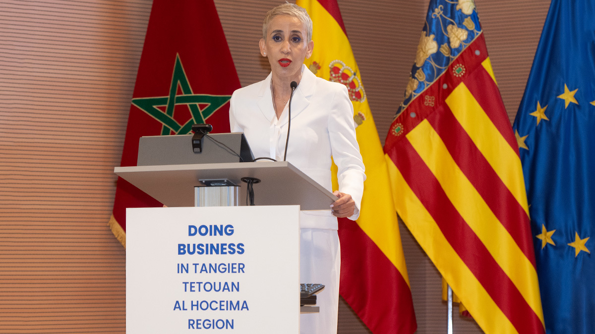<p>Amal Boussouf, directora de la Cámara Oficial de Comercio de España en Tánger - PHOTO/ATALAYAR </p>