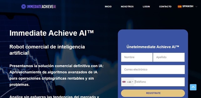 Immediate Achieve AI Website